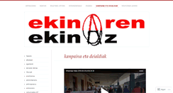 Desktop Screenshot of ekinarenekinaz.com